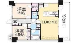 プレサンスロジェ京都西大路間取り図面