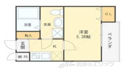ブライト近大前間取り図面