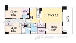ローレルコート橿原神宮ザ・レジデンス間取り図面