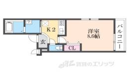 フジパレス北城内ＥＡＳＴ間取り図面