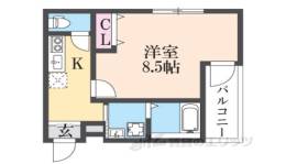 フジパレス立花ＥＡＳＴ間取り図面