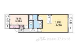 アンシェンヌ樫原間取り図面