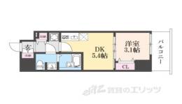 ＡｒｔｉｚＡ尼崎立花間取り図面