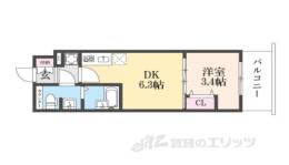 ＡｒｔｉｚＡ尼崎立花間取り図面