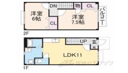 エクセルハイム１間取り図面