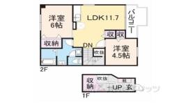 メゾン２間取り図面