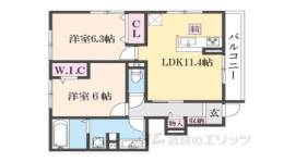 ソレイユ嵯峨野間取り図面