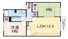 グランベール２間取り図面