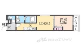 フジパレス尼崎杭瀬１番館間取り図面