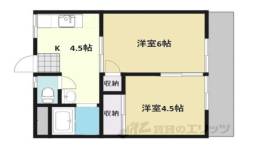 コーポラス東B棟間取り図面