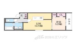 アイメゾン東園田間取り図面
