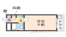 シティパレス東生駒P-3 C棟間取り図面