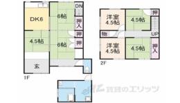 貸家間取り図面