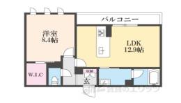 シャーメゾン太秦天神川間取り図面