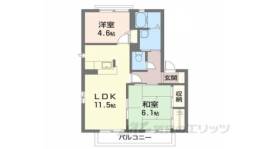 シャルム・ローズＢ間取り図面