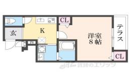 フジパレス尼崎西浦公園１番館間取り図面