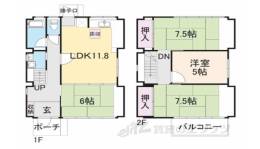 貸家間取り図面