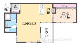 SKコーポ長瀬間取り図面