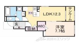エルソラーレ１間取り図面