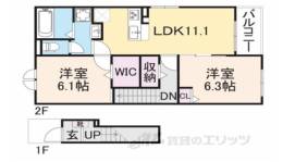 エルソラーレ１間取り図面