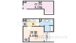 クレストヴィラ間取り図面