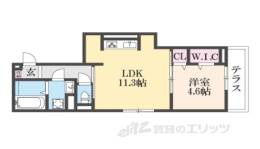 ラヴィベル本堅田間取り図面