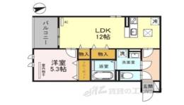 リレント武庫之荘間取り図面