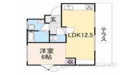アングルスクエア間取り図面