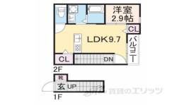 エトワール下坂浜Ａ間取り図面