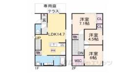 貸家間取り図面