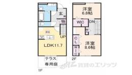 貸家間取り図面