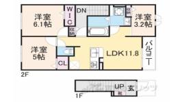 サンリットＭ２間取り図面