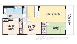 コンフォート南野間取り図面