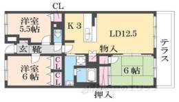 コンフォート南野間取り図面