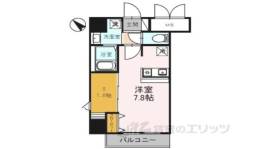 ONLY ONE小花２間取り図面