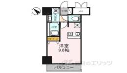 ONLY ONE小花２間取り図面