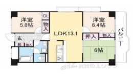 グランドメゾン浜大津間取り図面