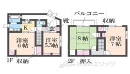 南文化間取り図面