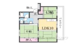 寝屋川団地Ｃ２９号棟間取り図面
