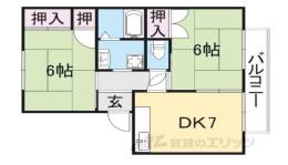 ヴィラージュ堀川間取り図面
