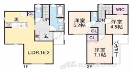 貸家間取り図面