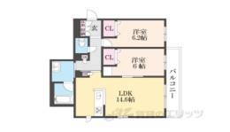 シャーメゾン　シンフォニア間取り図面
