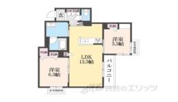 シャーメゾン　シンフォニア間取り図面