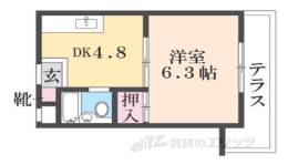 コーポ南野間取り図面