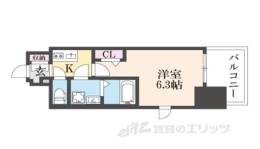 フォーリアライズ大阪ミッテ間取り図面