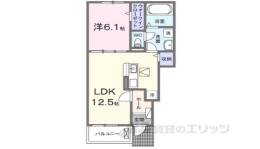 バンブーガーデン１間取り図面