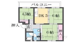 寝屋川団地Ｃ３４号棟間取り図面