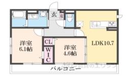 リバティスクエア楓間取り図面