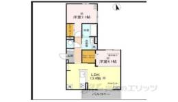 OKAYAMATE嘉平間取り図面