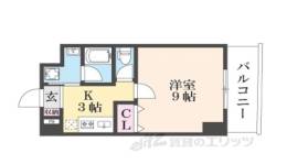 マンション彦根駅西間取り図面